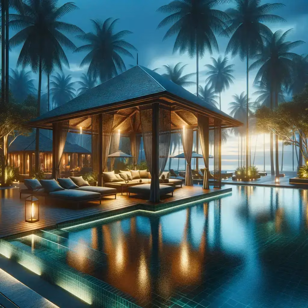 Pensiline per Piscine: Eleganza e Funzionalità