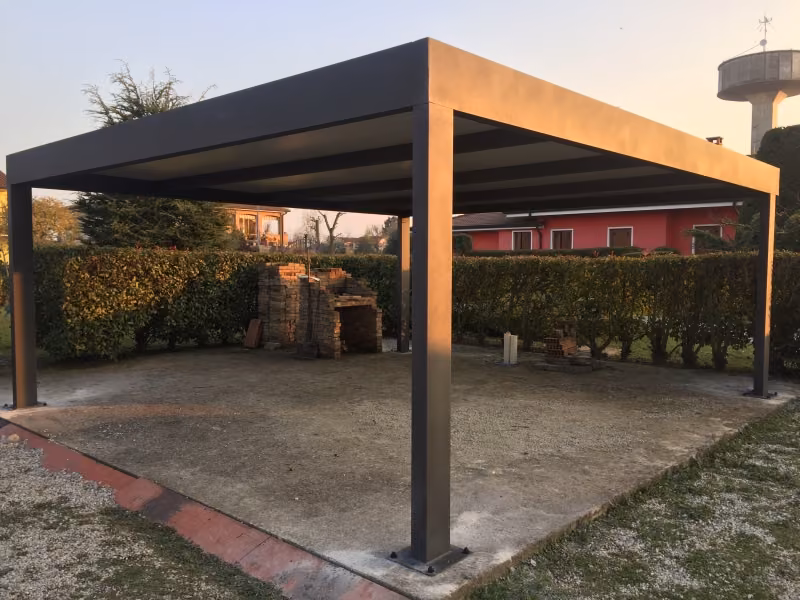 Coperture auto carport su misura Eurocover