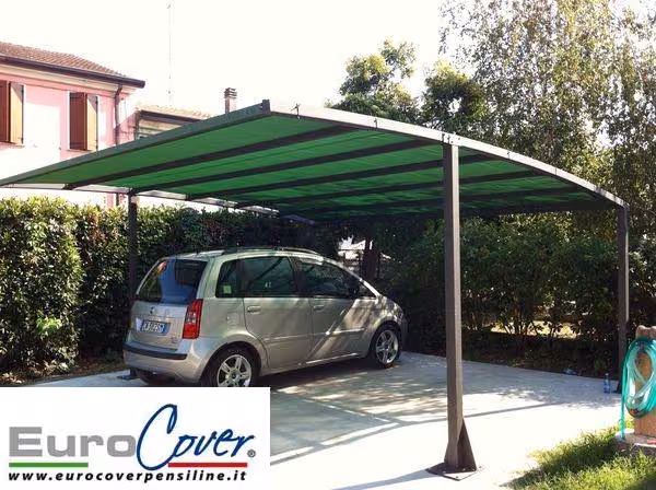 Copertura auto doppia - due posti auto coperti (carport)