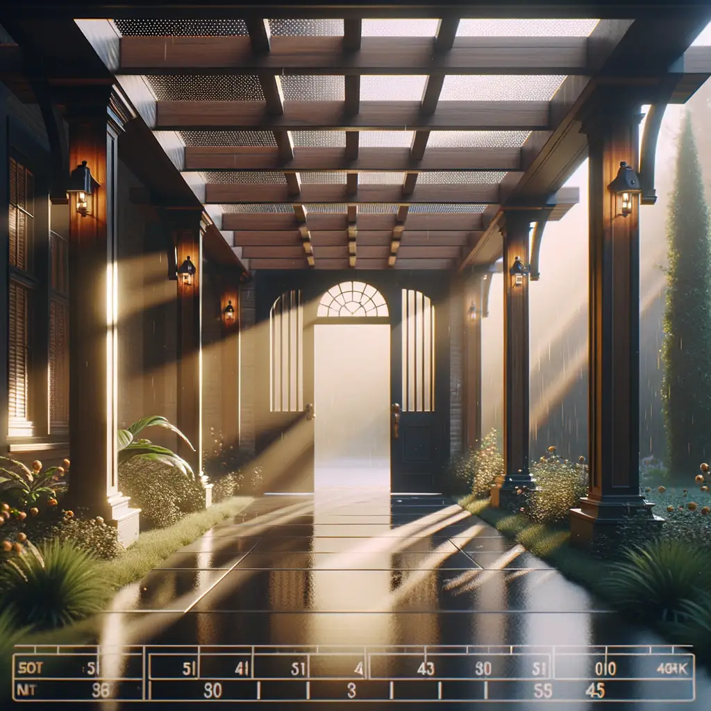 Proteggi la Tua Entrata: Pensiline per Porte Frontali