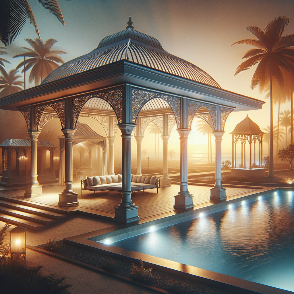 Pensiline per Piscine: Eleganza e Funzionalità